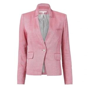 Veronica Beard Lilac Linen Blazer